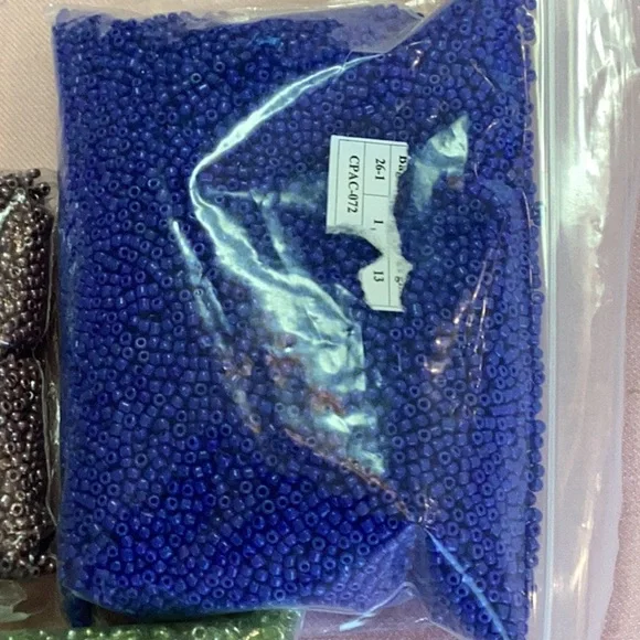 Lot #90 Jewelry Making Seed Beads Galore - Picture 4 of 5